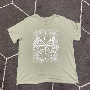 Butterfly graphic tee